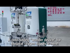Un dispositivo prodigioso per il risparmio sui costi per l'approvvigionamento di ossigeno ospedaliero