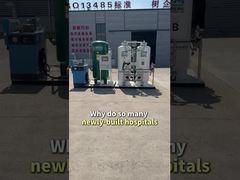 Sul posto, su richiesta: la soluzione sicura dell'ossigeno per gli ospedali moderni